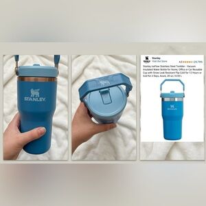 Stanley IceFlow Blue Tumbler